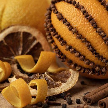 Orange Pomander (апельсин з гвоздикою) FRA-CS_ORER_10 фото