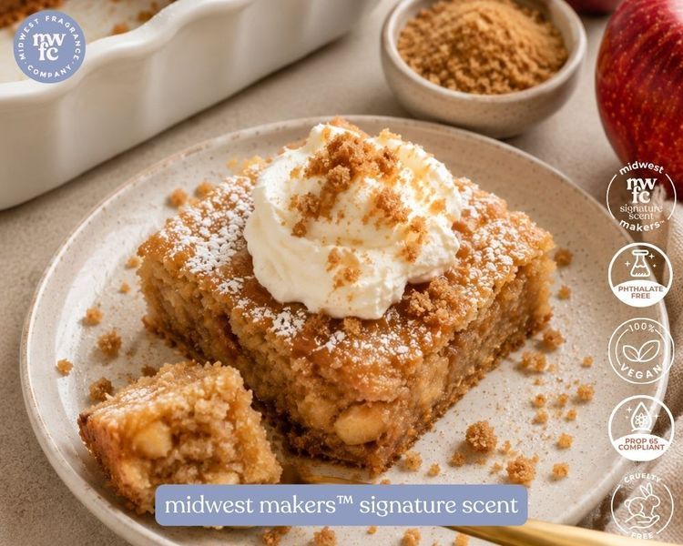 Gooey Apple Butter Cake (яблучний масляний пиріг) FRA-MW_GOKE_10 фото