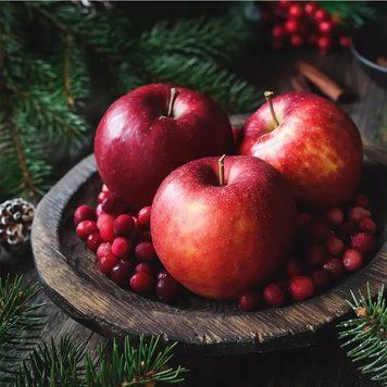 Evergreen and Apple (яблуко та вічнозелені) FRA-CS_EVLE_10 фото