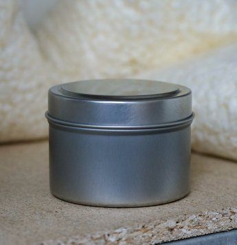 Металева срібна банка 100 мл JAR-IRO_SIER_100 фото