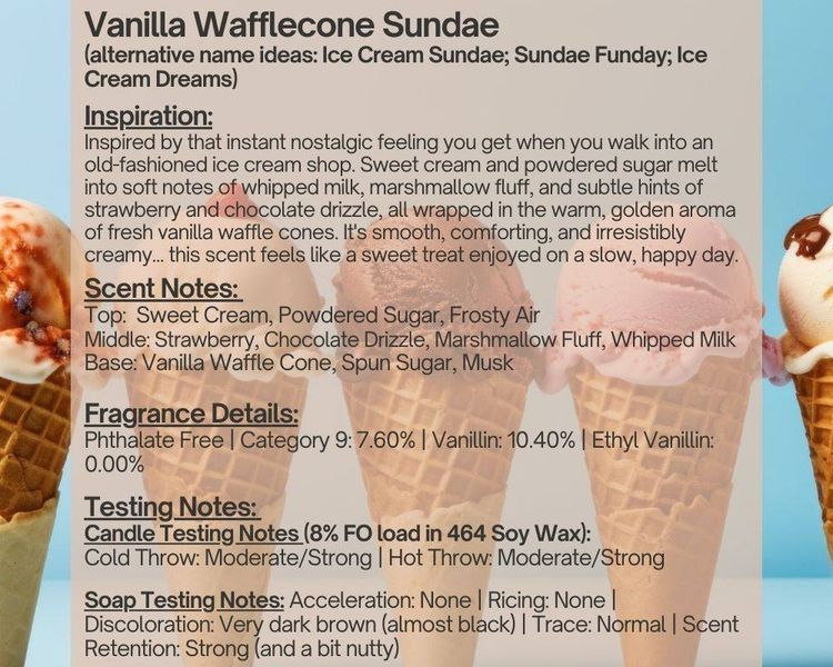 Vanilla Wafflecone Sundae (ванільний ріжок) FRA-MW_VAAE_10 фото