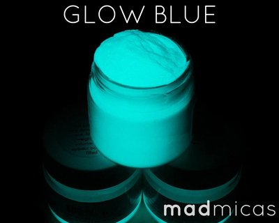 Glow Blue (сяючий у темряві синій пігмент) PIG-MM_GLUE_3 фото