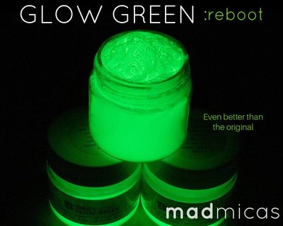 Glow Green (сяючий у темряві зелений пігмент) PIG-MM_GLEN_3 фото