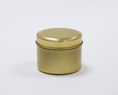 Металева золота баночка 60мл JAR-IRO_GOLD_60 фото