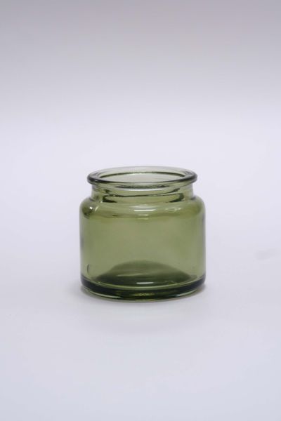 Скляна зелена баночка з корковою кришкою 100 мл JAR-GLA_GRRK_100 фото