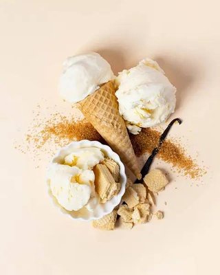 Vanilla Gelato & Waffle Cone (ванільне морозиво у вафельному ріжку) FRA-MS_VANE_10 фото